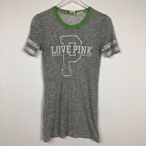 VS PINK Burnout Jersey Tee